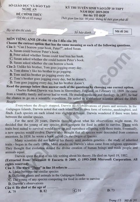 de-thi-vao-lop-10-nam-2019-mon-to-hop-tinh-nghe-an