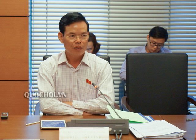 Bí thư Tỉnh ủy Hà Giang Triệu Tài Vinh. (Ảnh: Quochoi.vn).