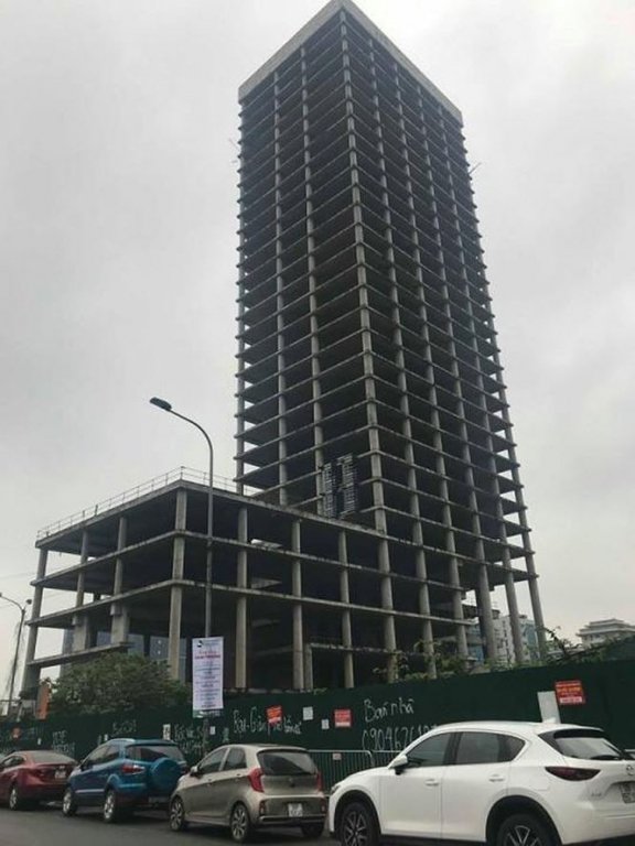 Dự án văn phòng của Vicem xây dựng dở dang nhiều năm