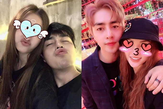 Trước đó, Thu Thủy nhiều lần úp mở về bạn trai tin đồn. Trong khi đó, Kin Nguyễn lại giấu mặt bạn gái nổi tiếng khi chia sẻ trên mạng xã hội. 