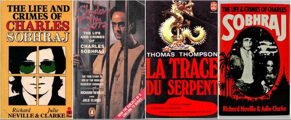 Sách viết về tên giết người hàng loạt Charles Sobhraj - Ảnh: StreetPress