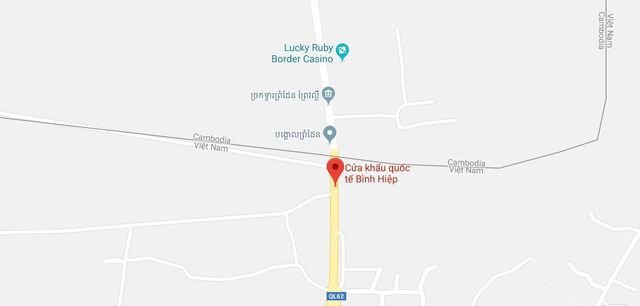 Khu vực xảy ra vụ nổ súng. (Ảnh: Google maps).