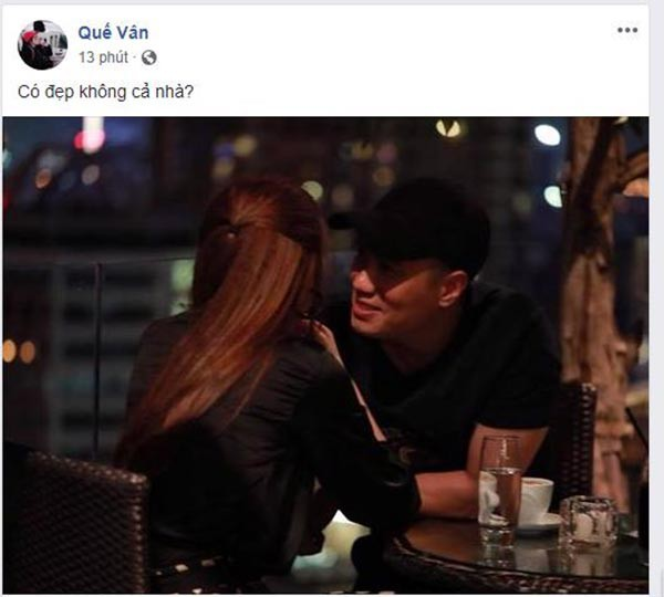 Giữa năm ngoái, Việt Anh lại dính lùm xùm tình ái với Quế Vân. Thậm chí, Quế Vân còn đăng hình ảnh thân mật với một người đàn ông rất giống Việt Anh trên trang cá nhân. Ngay sau đó, vợ nam diễn viên lên tiếng dằn mặt: