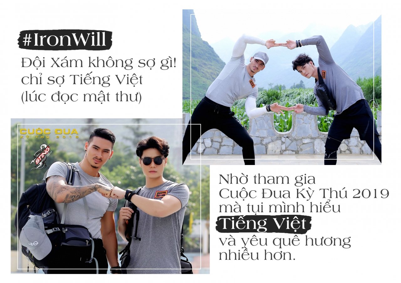 Khó khăn lớn nhất của đội Xám: Huy Trần – Trần Hoàng Phương Johnny là rào cản về ngôn ngữ.