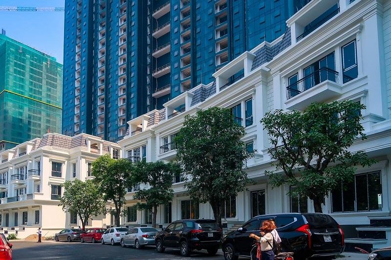 Khu shophouse sắp ra mắt đẳng cấp, hiện đại ngay dưới chân tòa nhà Sunshine City tạo nên sự sầm uất, sôi động của khu đô thị kiểu mẫu Ciputra
