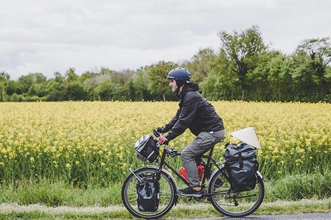 Co gai Viet cung chong dap xe 16.000 km tu Phap ve Viet Nam hinh anh 14 