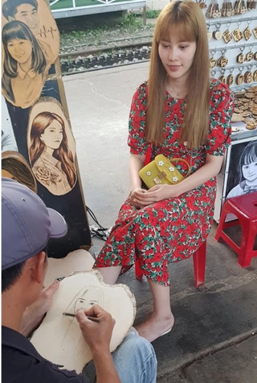Nam Em bị chê hốc hác sau khi giảm cân. 