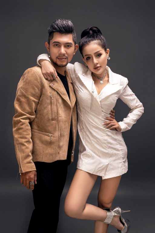 Ngân 98 và Lương Bằng Quang khi còn yêu nhau. 
