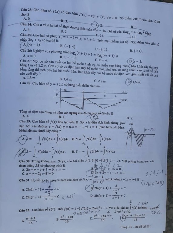 de-thi-va-dap-an-mon-toan-thpt-quoc-gia-2019-ma-de-101