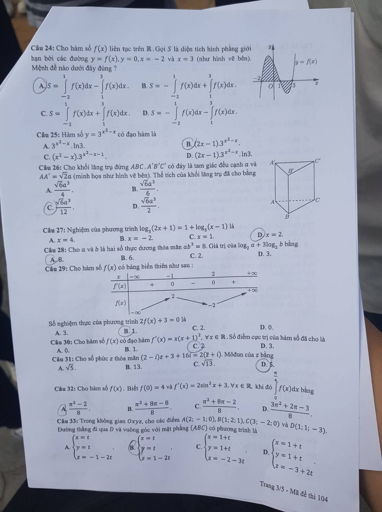 de-thi-va-dap-an-mon-toan-thpt-quoc-gia-2019-ma-de-104