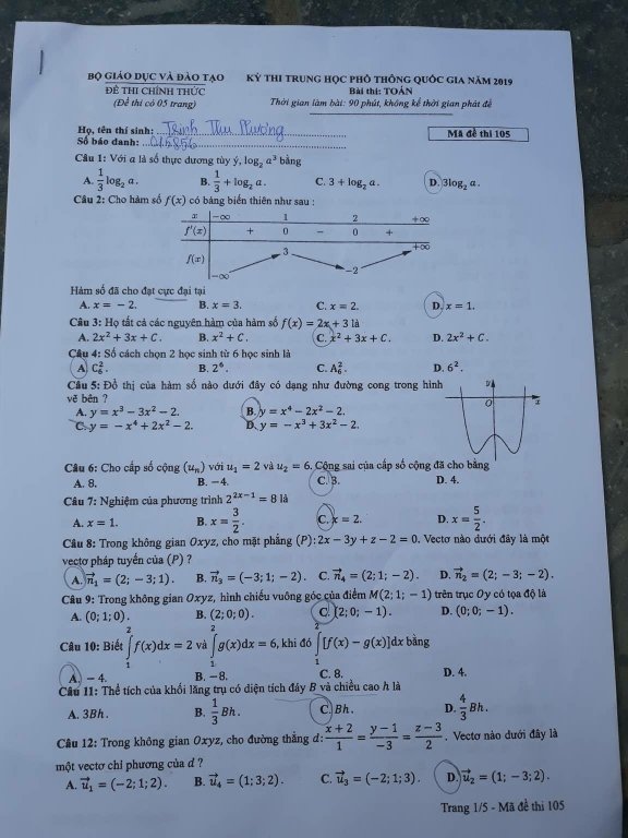 de-thi-va-dap-an-mon-toan-thpt-quoc-gia-2019-ma-de-105