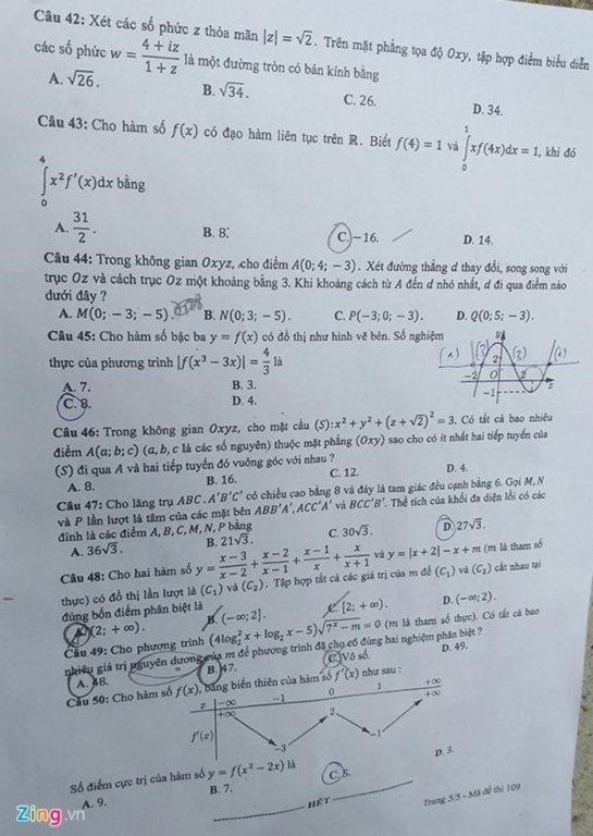 de-thi-va-dap-an-mon-toan-thpt-quoc-gia-2019-ma-de-109