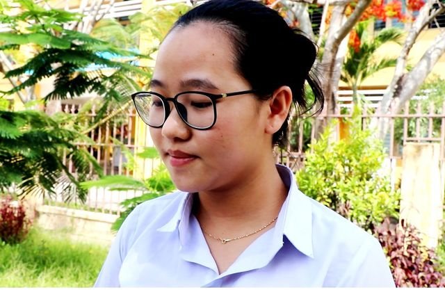 Nữ sinh Nguyễn Thị Quỳnh Anh. (Ảnh: Dân Trí).