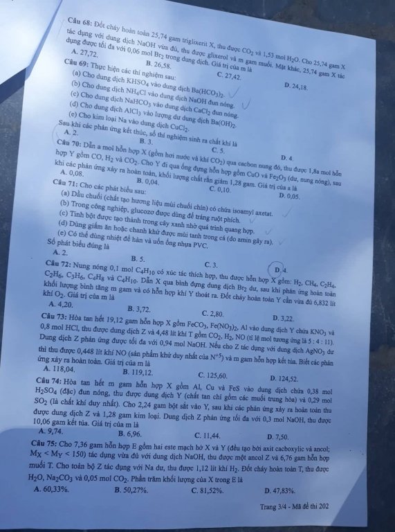 de-thi-va-dap-an-mon-hoa-thpt-quoc-gia-2019-ma-de-202