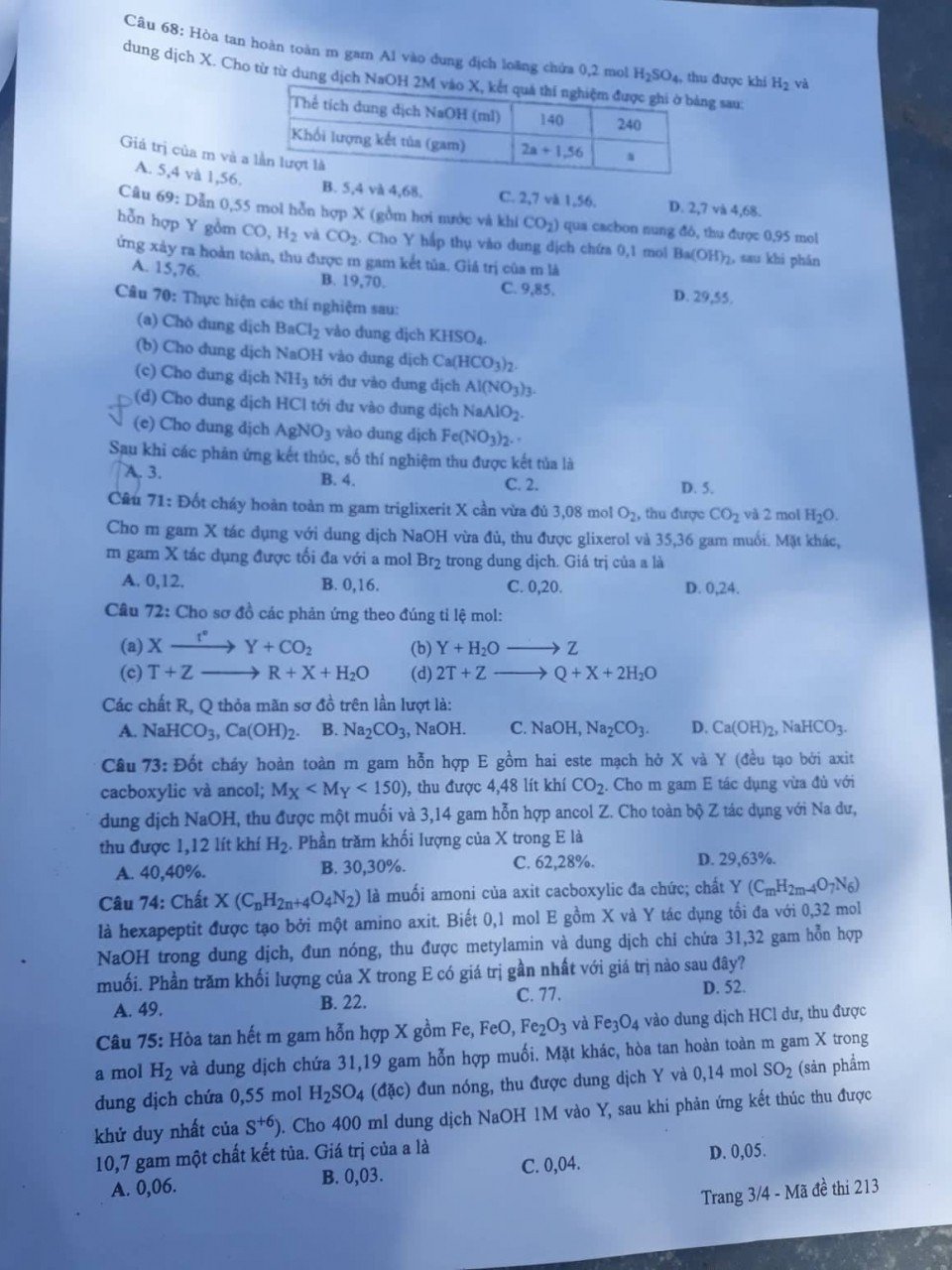 de-thi-va-dap-an-mon-hoa-thpt-quoc-gia-2019-ma-de-213