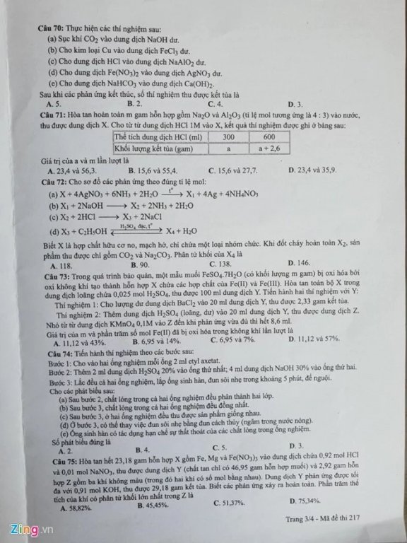 de-thi-va-dap-an-mon-hoa-thpt-quoc-gia-2019-ma-de-217
