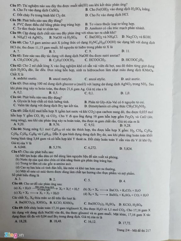de-thi-va-dap-an-mon-hoa-thpt-quoc-gia-2019-ma-de-217