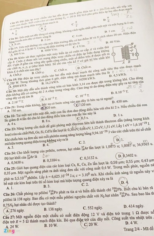 de-thi-va-dap-an-mon-ly-thpt-quoc-gia-2019-ma-de-222