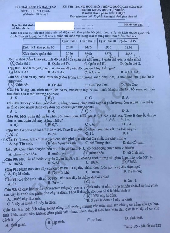 de-thi-va-dap-an-mon-sinh-thpt-quoc-gia-2019-ma-de-222