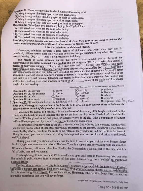 de-thi-va-dap-an-mon-tieng-anh-thpt-quoc-gia-2019-ma-de-408