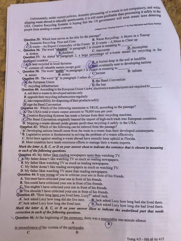 de-thi-va-dap-an-mon-tieng-anh-thpt-quoc-gia-2019-ma-de-415