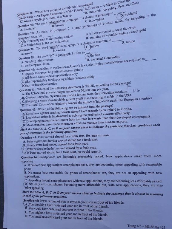 de-thi-va-dap-an-mon-tieng-anh-thpt-quoc-gia-2019-ma-de-423