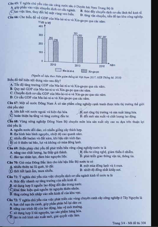 de-thi-va-dap-an-mon-dia-li-thpt-quoc-gia-2019-ma-de-308