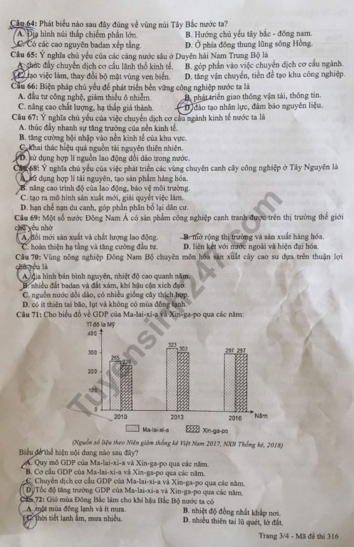 de-thi-va-dap-an-mon-dia-ly-thpt-quoc-gia-2019-ma-de-316