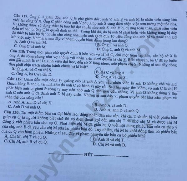de-thi-va-dap-an-mon-gdcd-thpt-quoc-gia-2019-ma-de-306