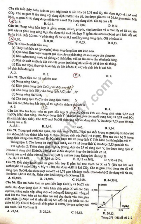 de-thi-va-dap-an-mon-hoa-thpt-quoc-gia-2019-ma-de-212