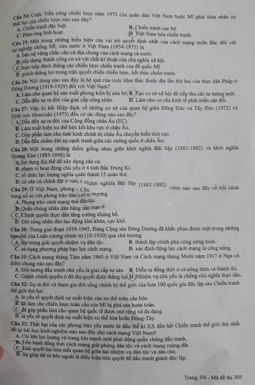 de-thi-va-dap-an-mon-lich-su-thpt-quoc-gia-2019-ma-de-305