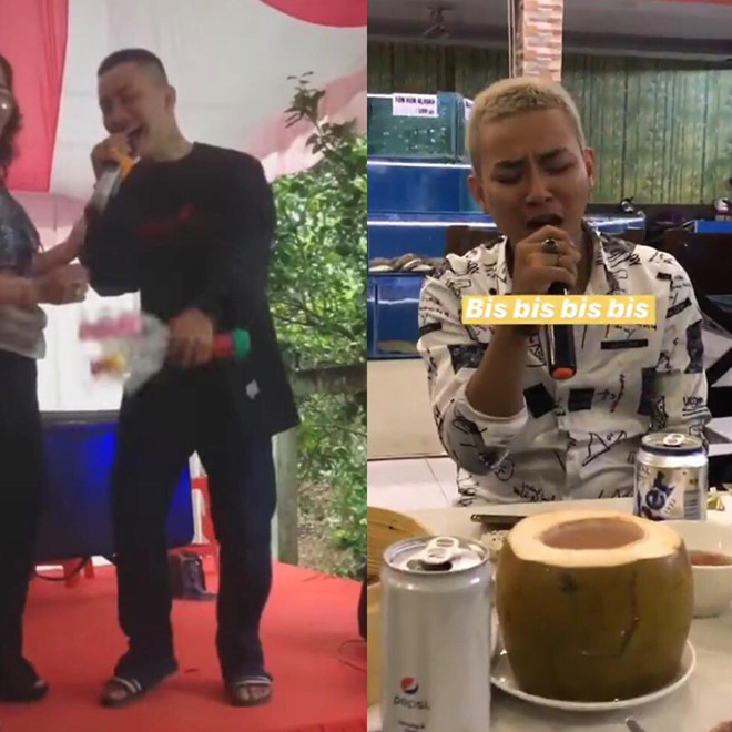 Hoài Lâm bị chê xuề xòa, lôi thôi khi nhuộm tóc vàng, đầu húi cua. Nhiều người cho rằng nam ca sĩ xuống sắc khá nhiều, không còn vẻ thư sinh, điển trai như ngày trước.