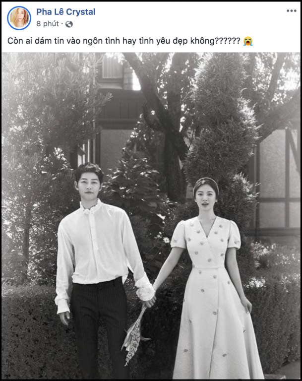 Pha Lê bày tỏ không còn tin vào ngôn tình nữa. 