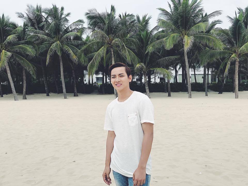 Hình ảnh hiền lành của Hoài Lâm trước đây.