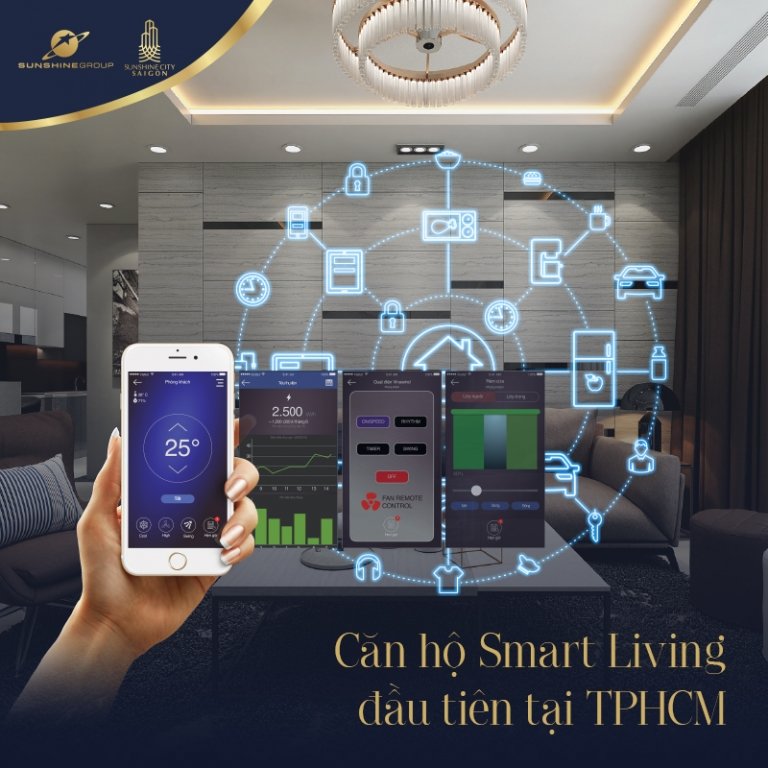 Sunshine City Sài Gòn ứng dụng mạnh mẽ công nghệ 4.0 vào quản lý, vận hành căn hộ.