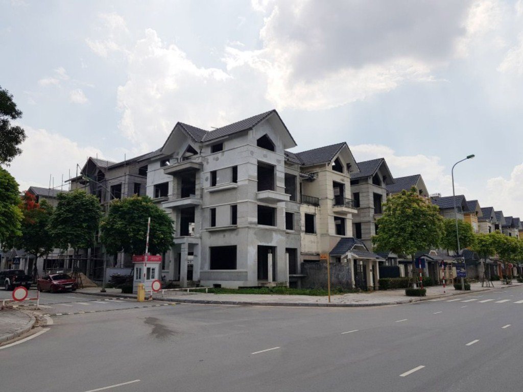 Khu đô thị mới Dương Nội bị nghi ngờ xây sai so với quyết định chi tiết tỷ lệ 1/500. (Ảnh: Reatimes).