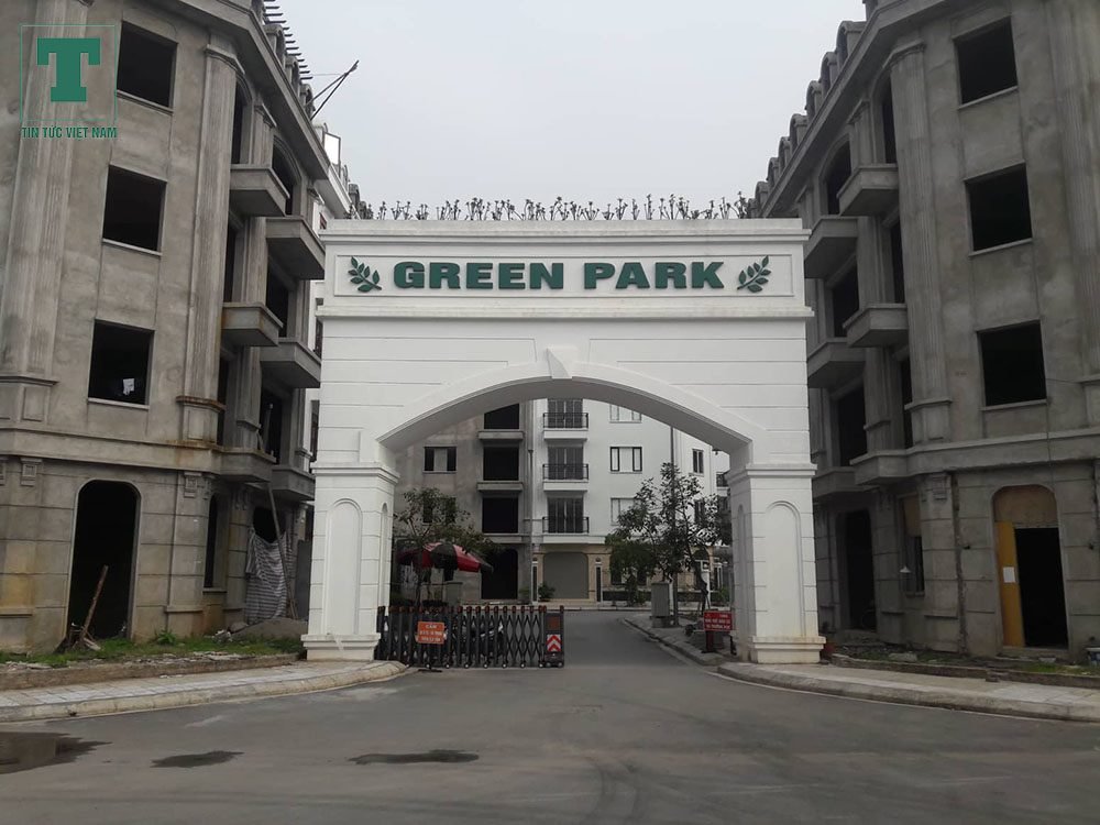 Các vi phạm đang làm Green Park 319 bị phá vỡ quy hoạch.
