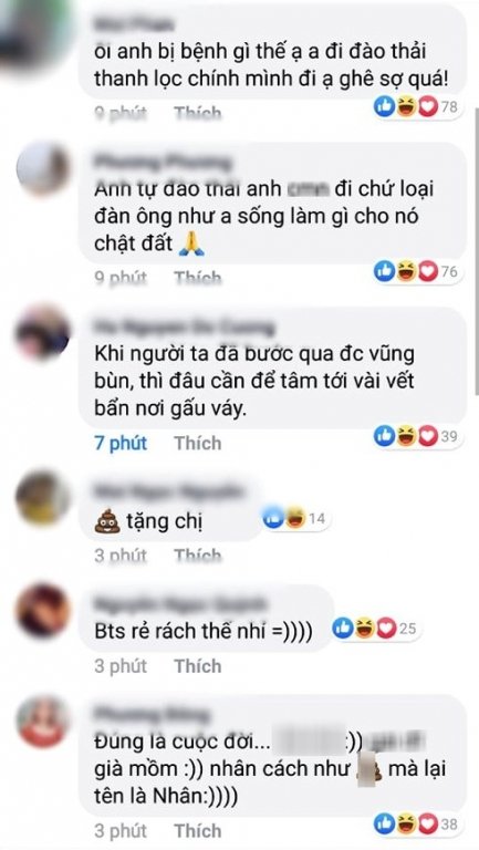 Cư dân mạng đồng loạt lên án nam diễn viên vì cho rằng anh đang đá đểu vợ cũ. 