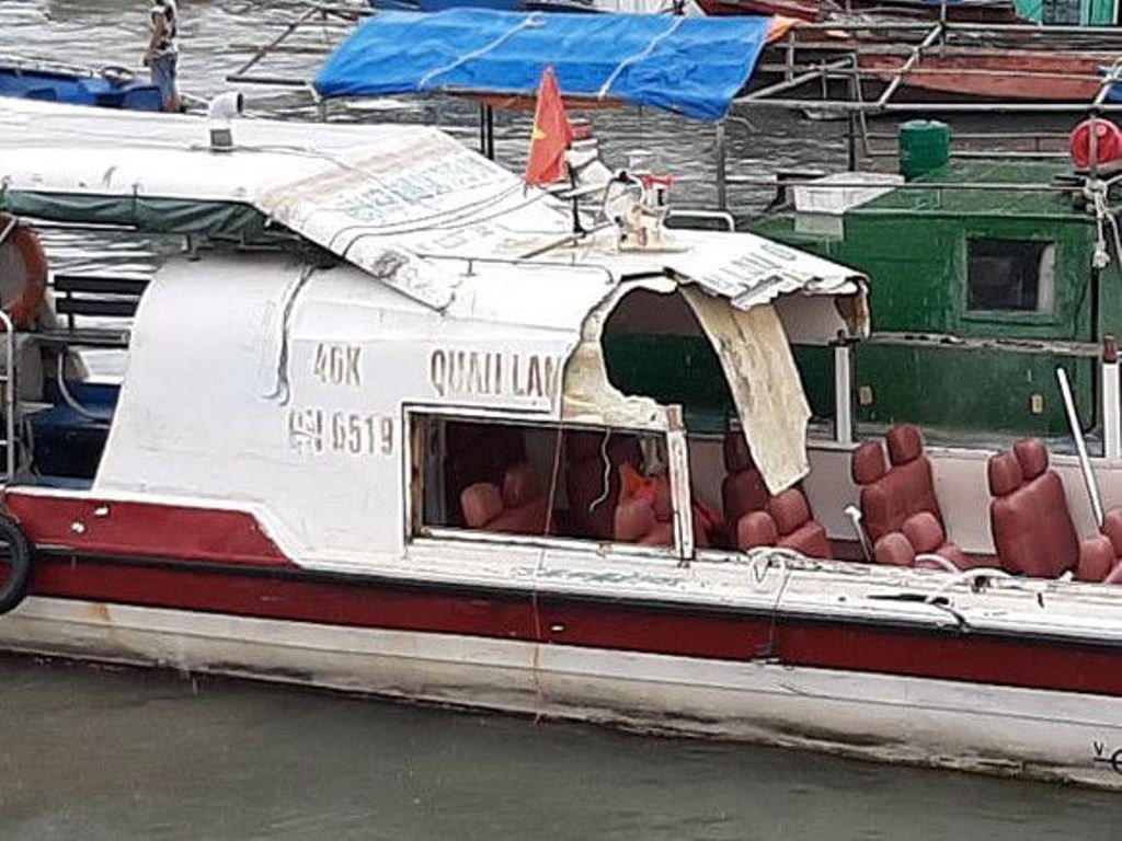 Hình ảnh chiếc tàu cao tốc 