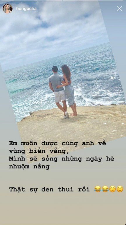 Trong khi Cường Đô la tổ chức đám cưới cổ tích với Đàm Thu Trang, Hồ Ngọc Hà cũng khoe ảnh hạnh phúc bên bạn trai Kim Lý. 