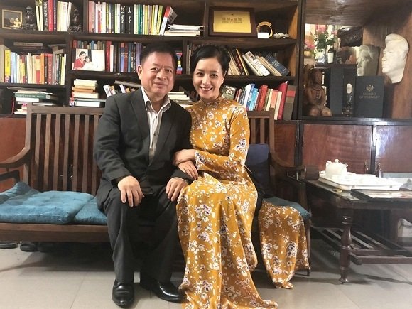 Nghệ sĩ Chiều Xuân gửi lời tới chồng:
