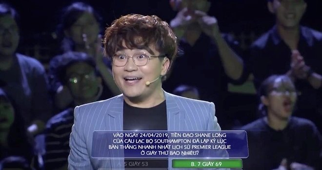 Đại Nghĩa nhận được giải cao kỷ lục trị giá 845 triệu đồng trong tập 3 chương trình 