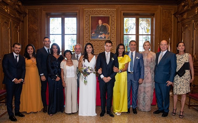 Đám cưới của cô gái mang dòng máu Việt với con trai công chúa Monaco