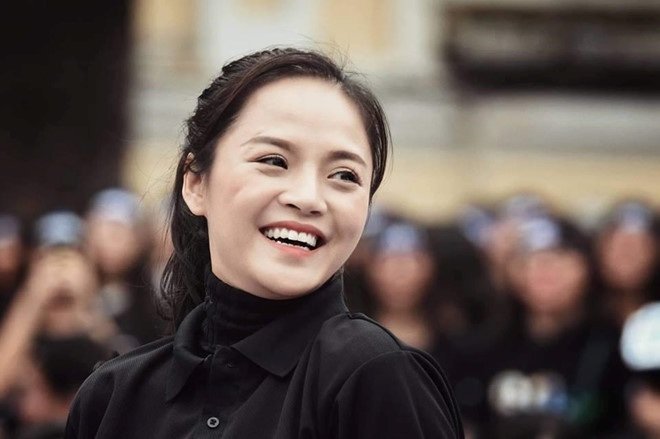 Thu Quỳnh tâm sự trên chương trình
