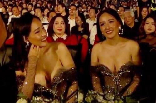 Trong đêm Chung kết Hoa hậu Thế giới Việt Nam 2019 tổ chức tại Đà Nẵng, Mai Phương Thúy là một trong những giám khảo của cuộc thi. Người đẹp 31 tuổi gây chú ý khi hở đến 2/3 ngực ở góc quay ngồi trên chương trình đang phát sóng trực tiếp. Khán giả nhận xét Mai Phương Thúy ăn mặc quá đà với bộ váy hở táo báo, suýt gây nên cảnh hớ hênh, lộ hàng. Trước phản ứng từ cộng đồng mạng, cựu Hoa hậu Việt Nam cho biết: