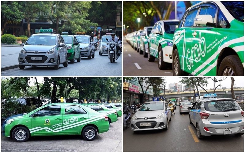 Taxi truyền thống muốn chuyển đổi thành xe hợp đồng điện tử. (Ảnh minh họa).