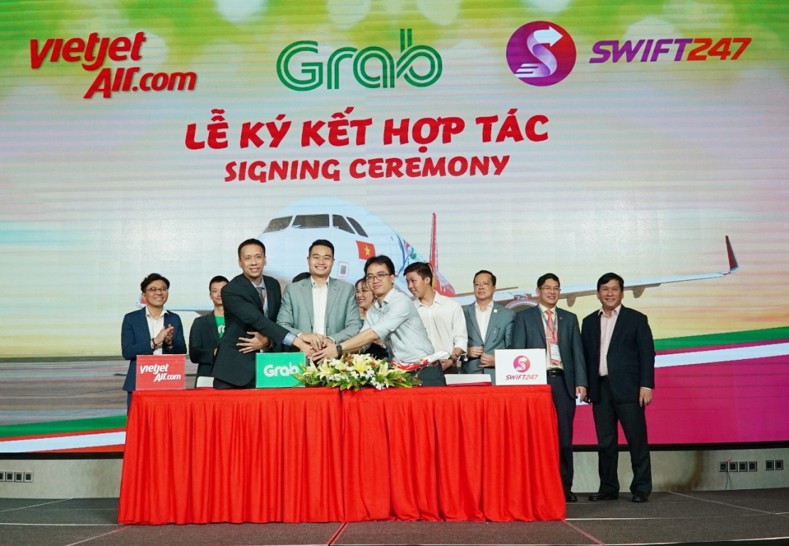 vietjet-swift247-va-grab-hop-tac-toan-dien-nham-phat-trien-cac-giai-phap-ket-noi-di-chuyen-va-giao-nhan