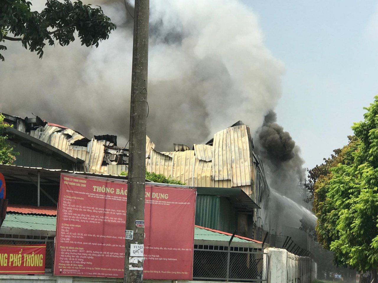 chay-lon-nha-xuong-khu-cong-nghiep-sai-dong-gan-aeon-mall-long-bien
