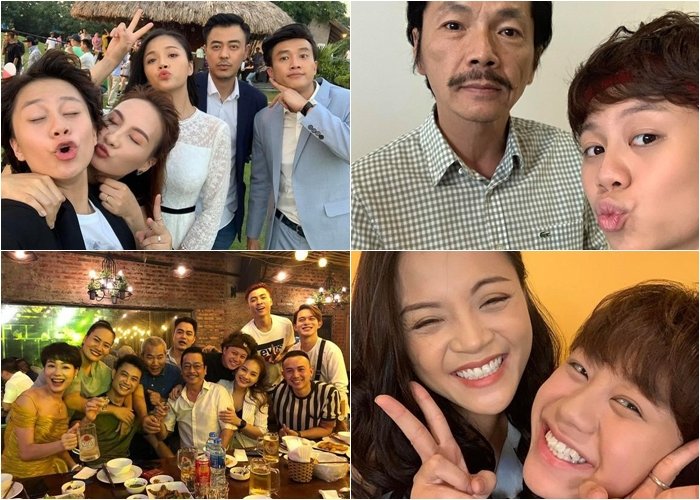 Bảo Hân khoe ảnh hậu trường