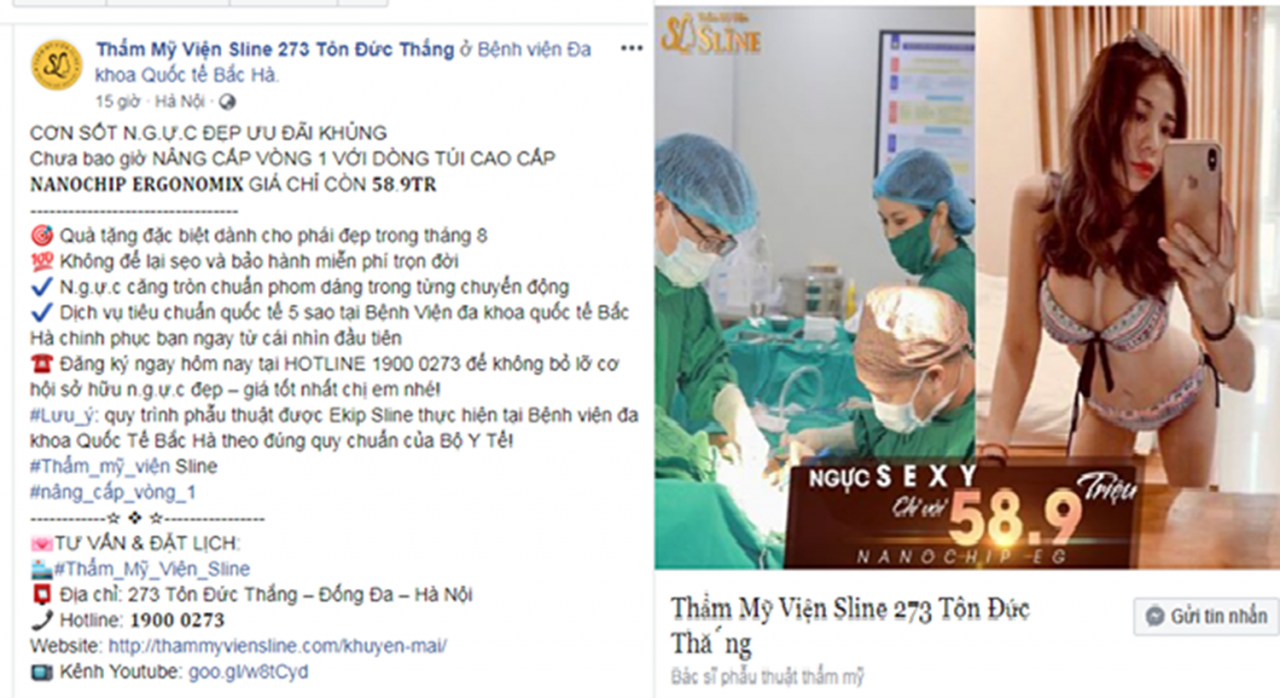 Thẩm mỹ viện Sline